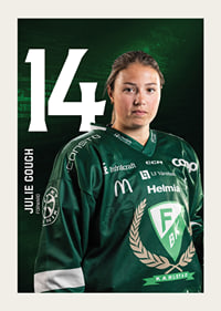 Julie Gough #14 Färjestad BK 2025/2026-3