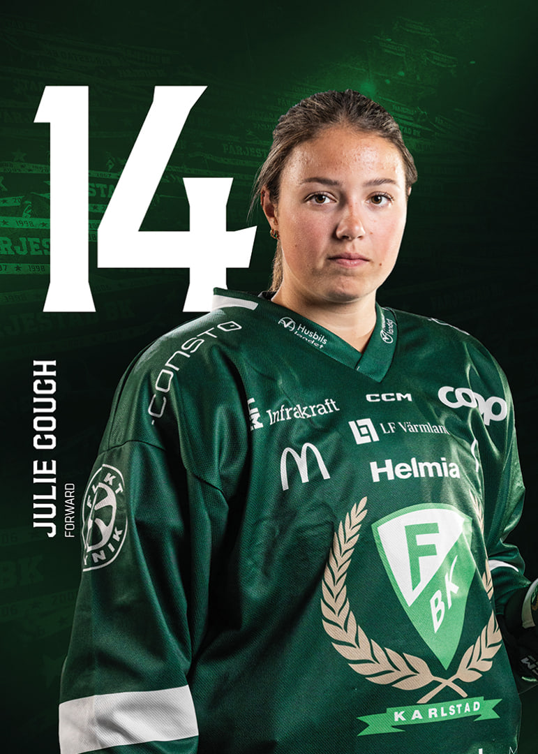 Julie Gough #14 Färjestad BK 2025/2026-12