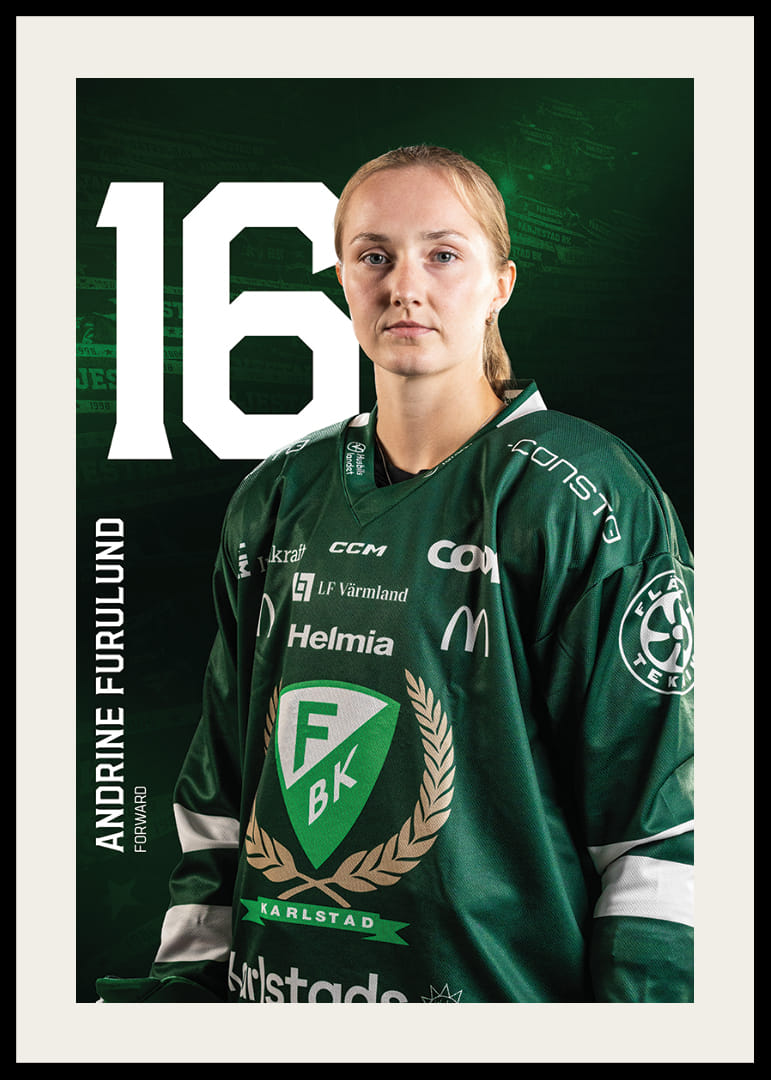 Andrine Furulund #16 Färjestad BK 2025/2026-12