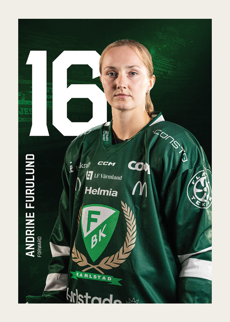 Andrine Furulund #16 Färjestad BK 2025/2026-12