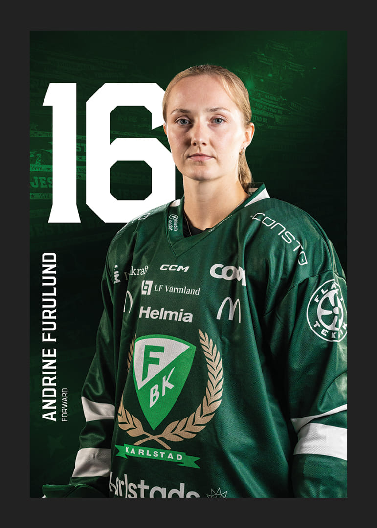 Andrine Furulund #16 Färjestad BK 2025/2026-12
