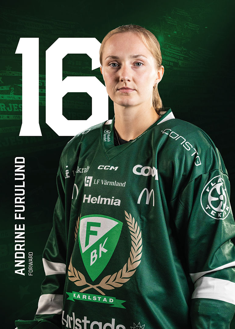 Andrine Furulund #16 Färjestad BK 2025/2026-12