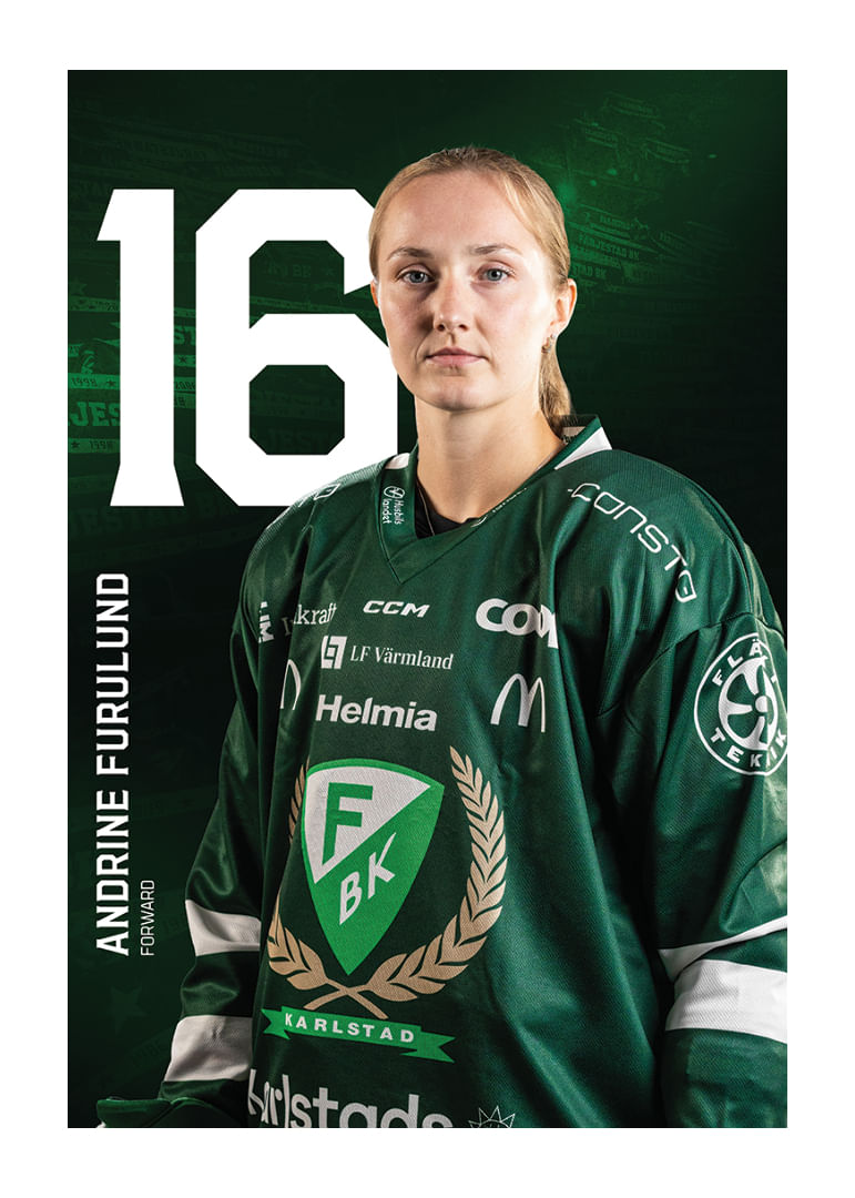 Andrine Furulund #16 Färjestad BK 2025/2026-12