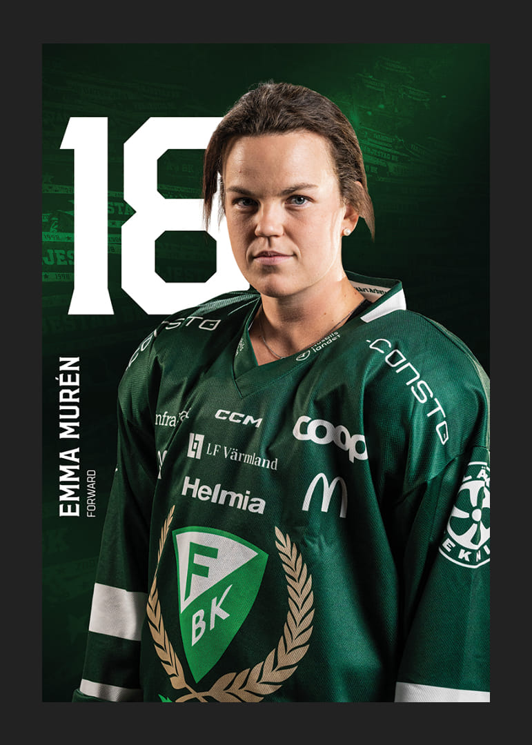 Emma Murén #18 Färjestad BK 2025/2026-12