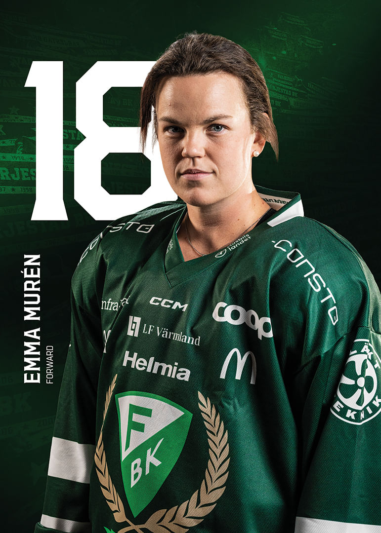 Emma Murén #18 Färjestad BK 2025/2026-12