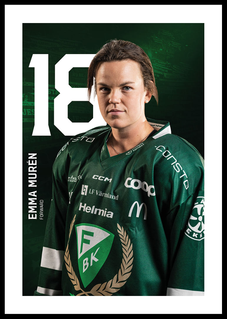 Emma Murén #18 Färjestad BK 2025/2026-12