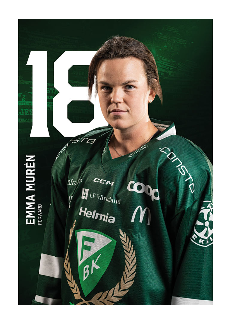 Emma Murén #18 Färjestad BK 2025/2026-12
