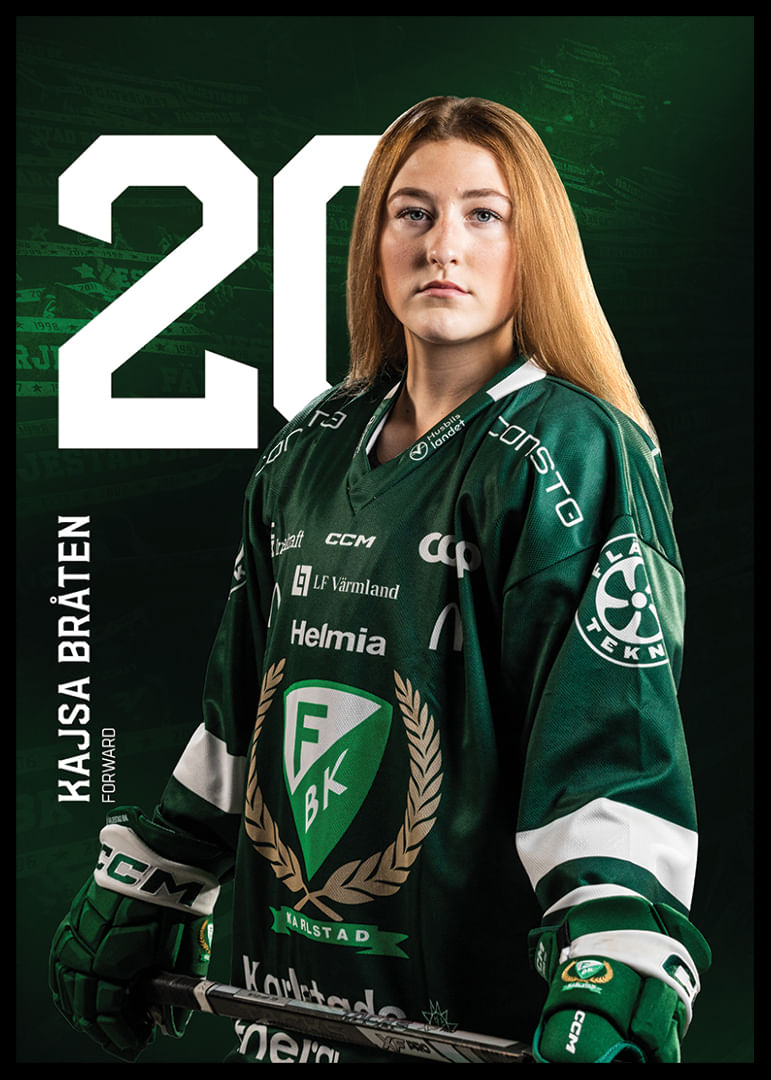 Kajsa Bråten #20 Färjestad BK 2025/2026-12