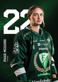Paige Mcquire #22 Färjestad BK 2025/2026-3
