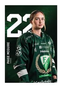 Paige Mcquire #22 Färjestad BK 2025/2026-1