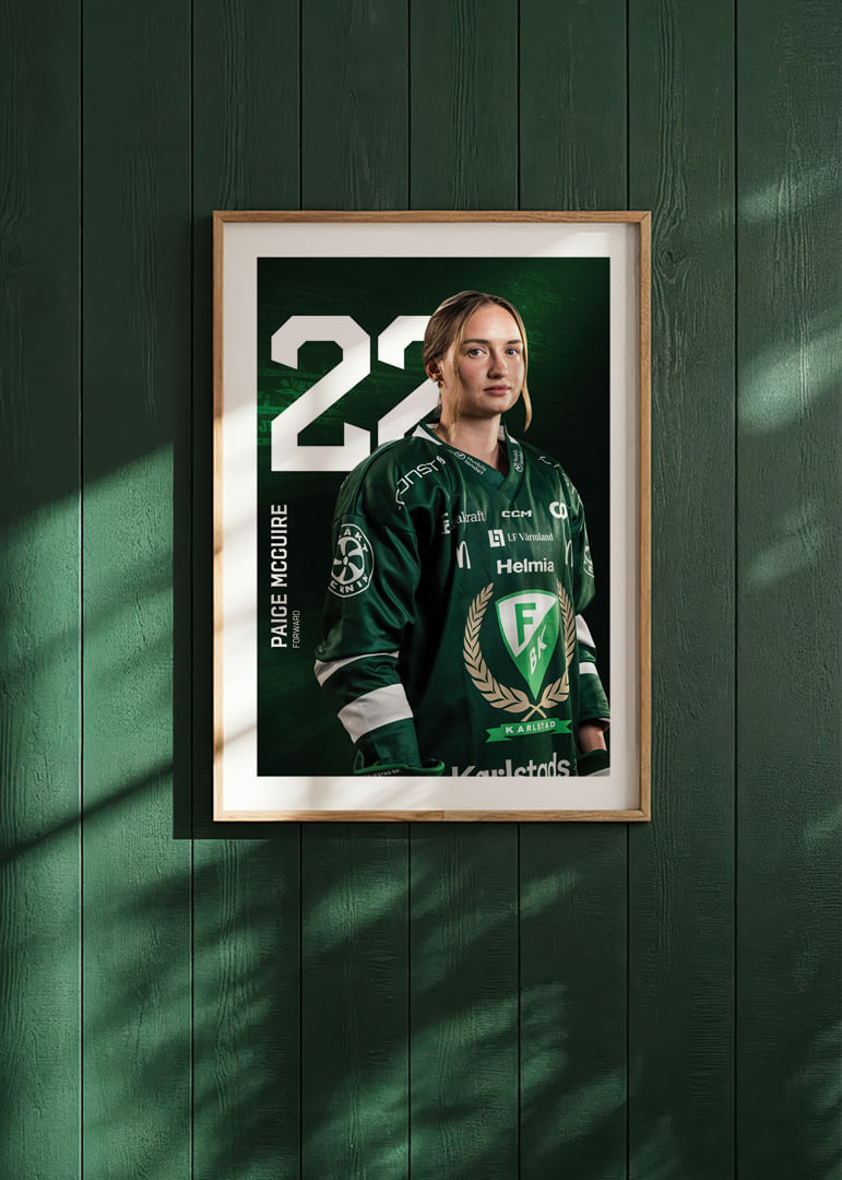 Paige Mcquire #22 Färjestad BK 2025/2026-12