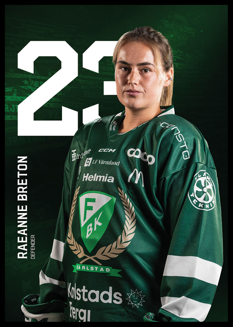 Raeanne Breton #23 Färjestad BK 2025/2026-12