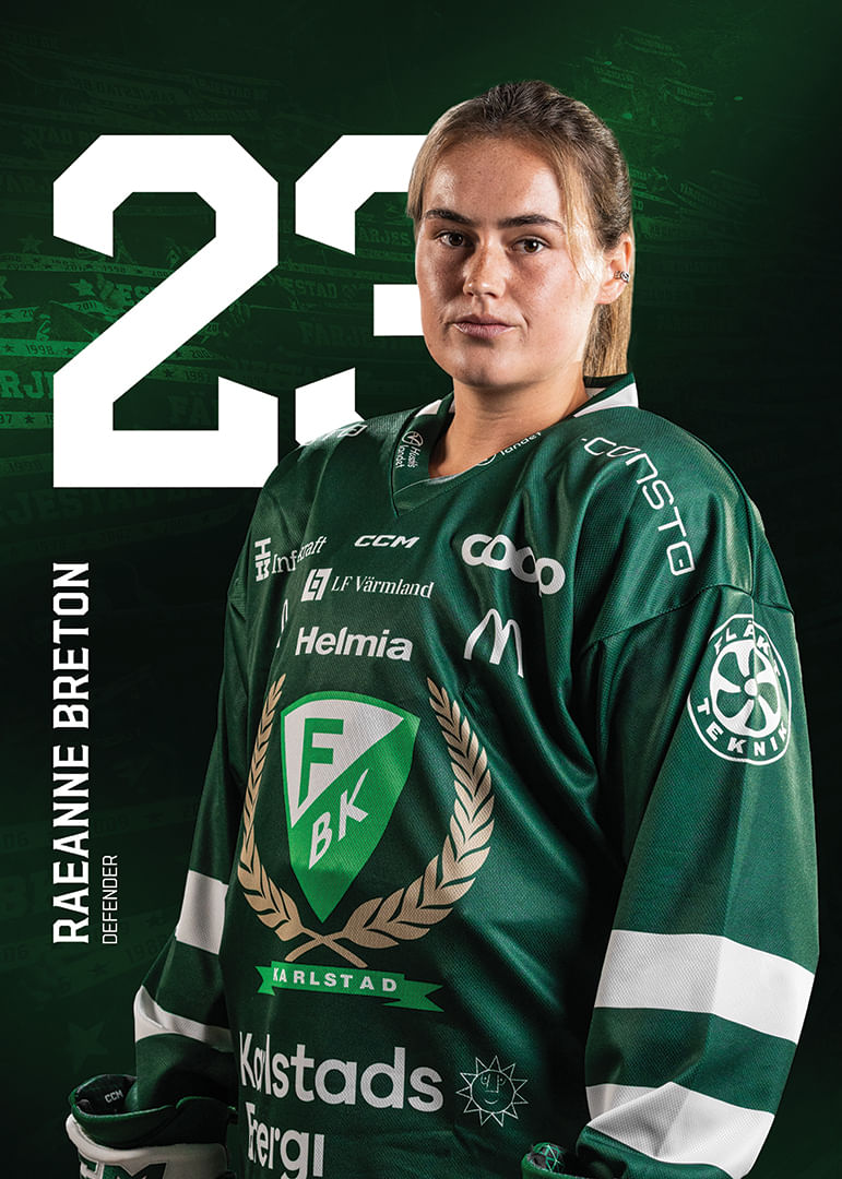Raeanne Breton #23 Färjestad BK 2025/2026-12