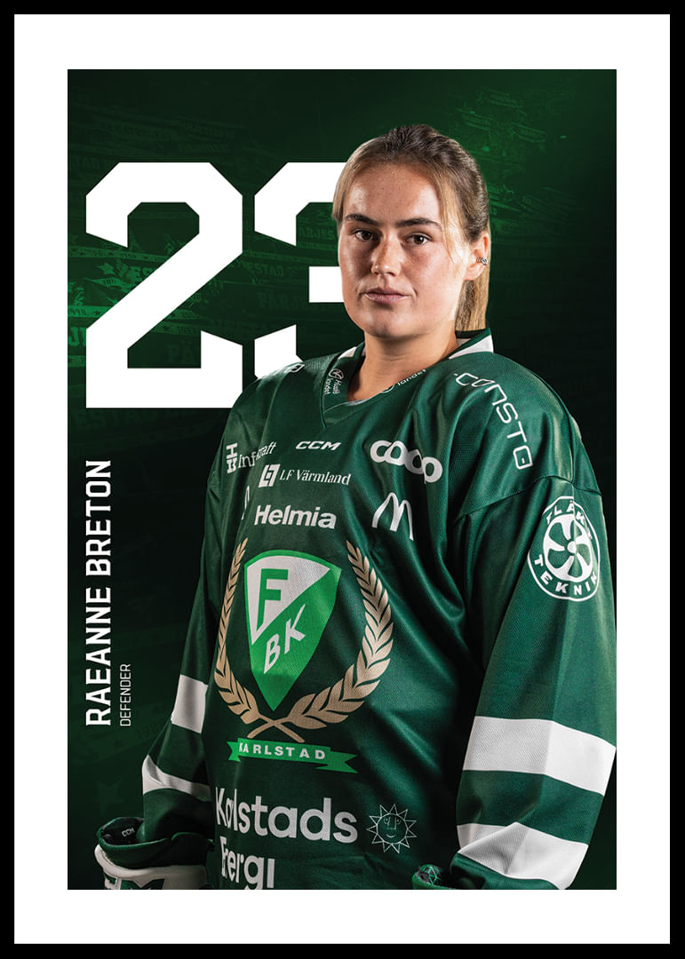 Raeanne Breton #23 Färjestad BK 2025/2026-12