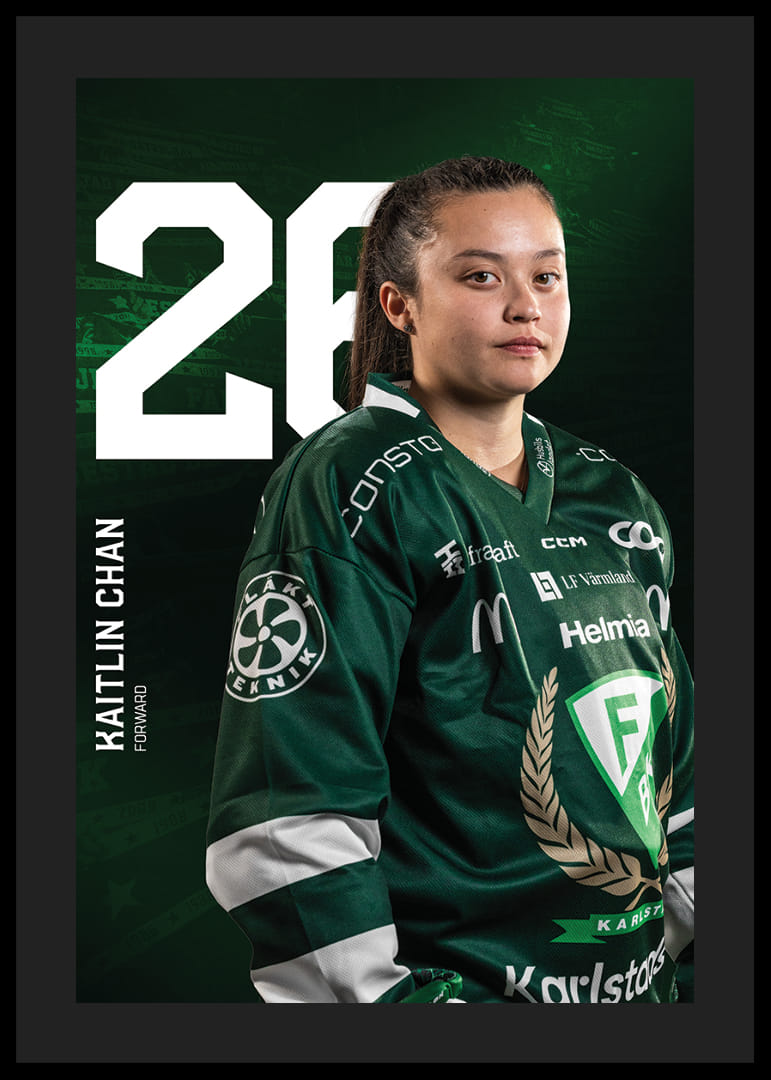 Kaitlin Chan #26 Färjestad BK 2025/2026-12