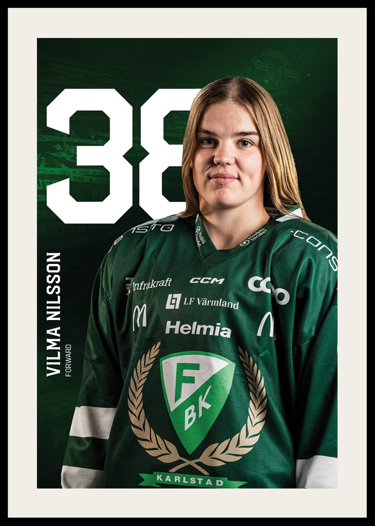 Vilma Nilsson #38 Färjestad BK 2025/2026-12