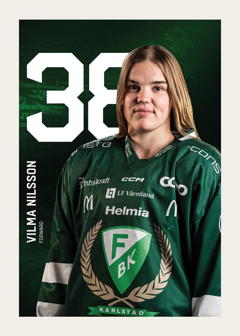 Vilma Nilsson #38 Färjestad BK 2025/2026-12