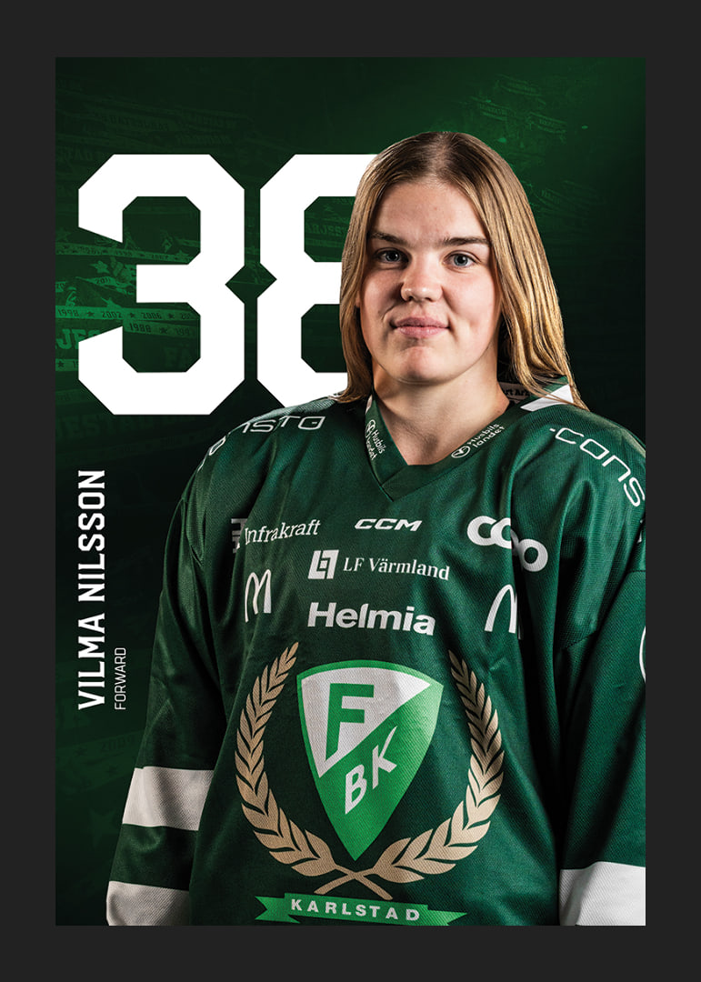 Vilma Nilsson #38 Färjestad BK 2025/2026-12