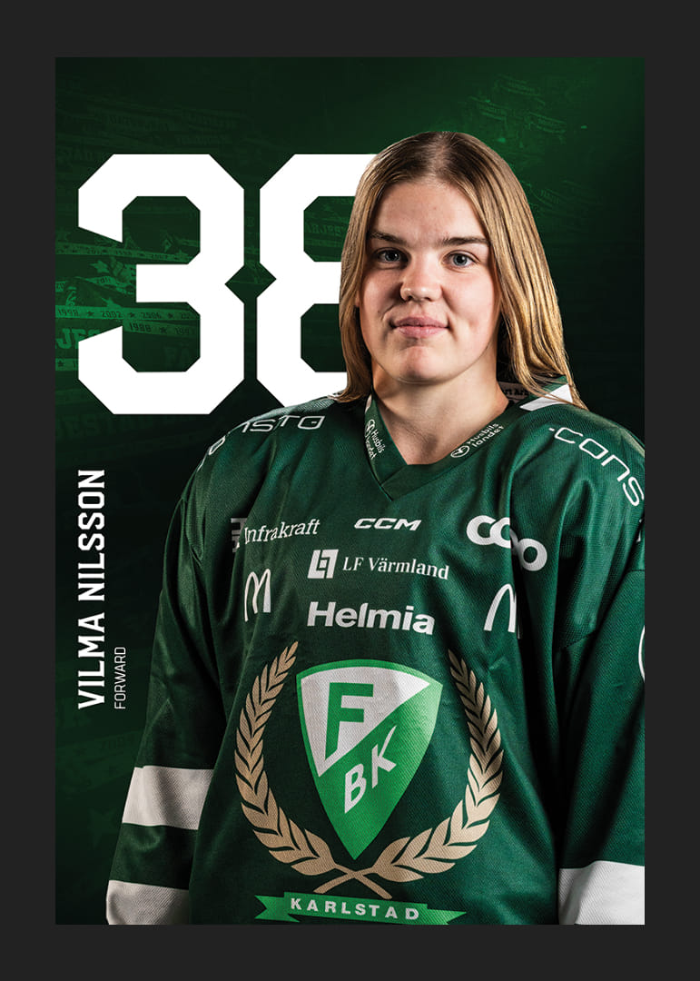 Vilma Nilsson #38 Färjestad BK 2025/2026-12