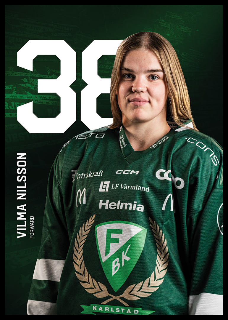 Vilma Nilsson #38 Färjestad BK 2025/2026-12