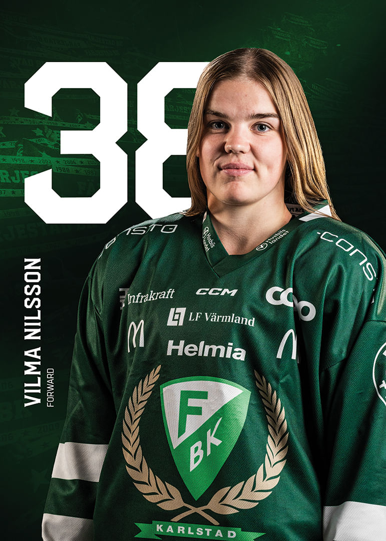 Vilma Nilsson #38 Färjestad BK 2025/2026-12