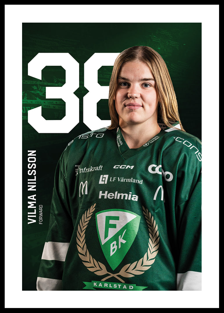 Vilma Nilsson #38 Färjestad BK 2025/2026-12