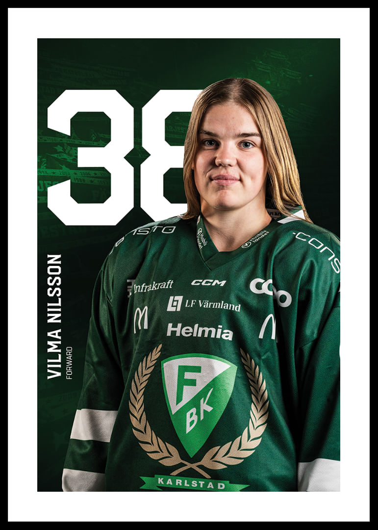 Vilma Nilsson #38 Färjestad BK 2025/2026-12