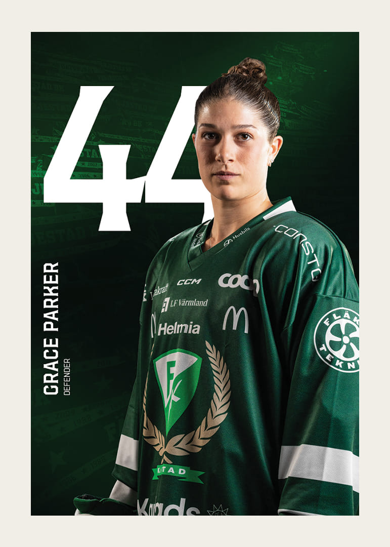Grace Parker #44 Färjestad BK 2025/2026-12