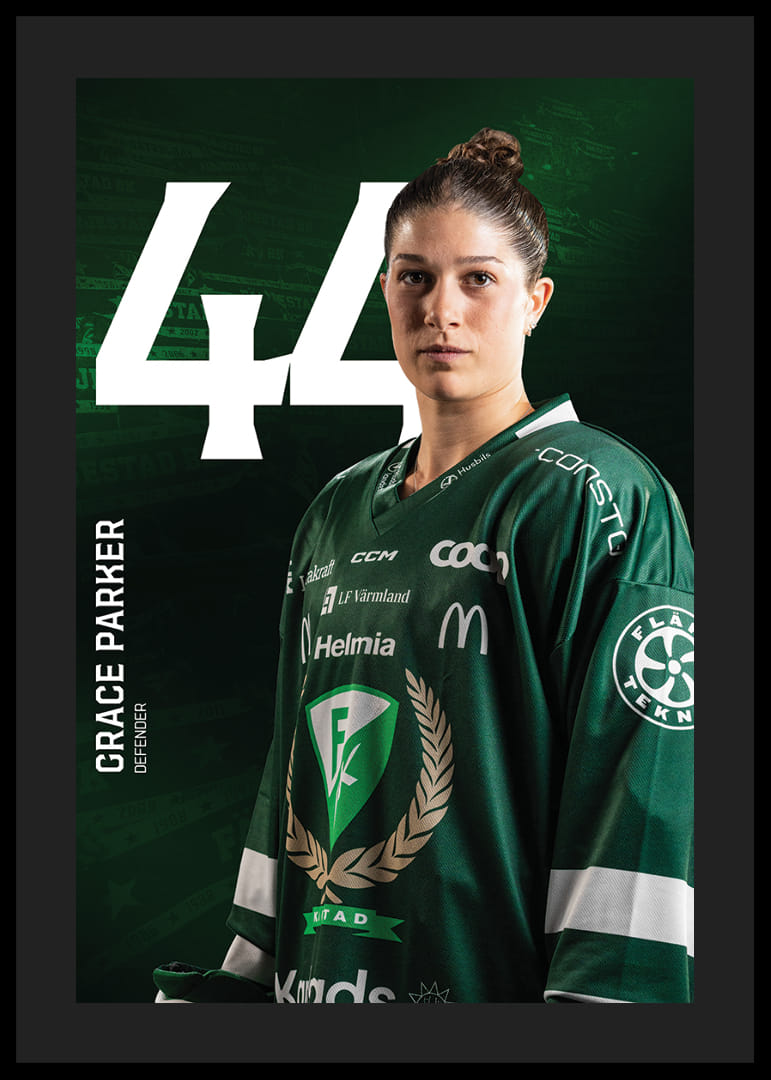 Grace Parker #44 Färjestad BK 2025/2026-12