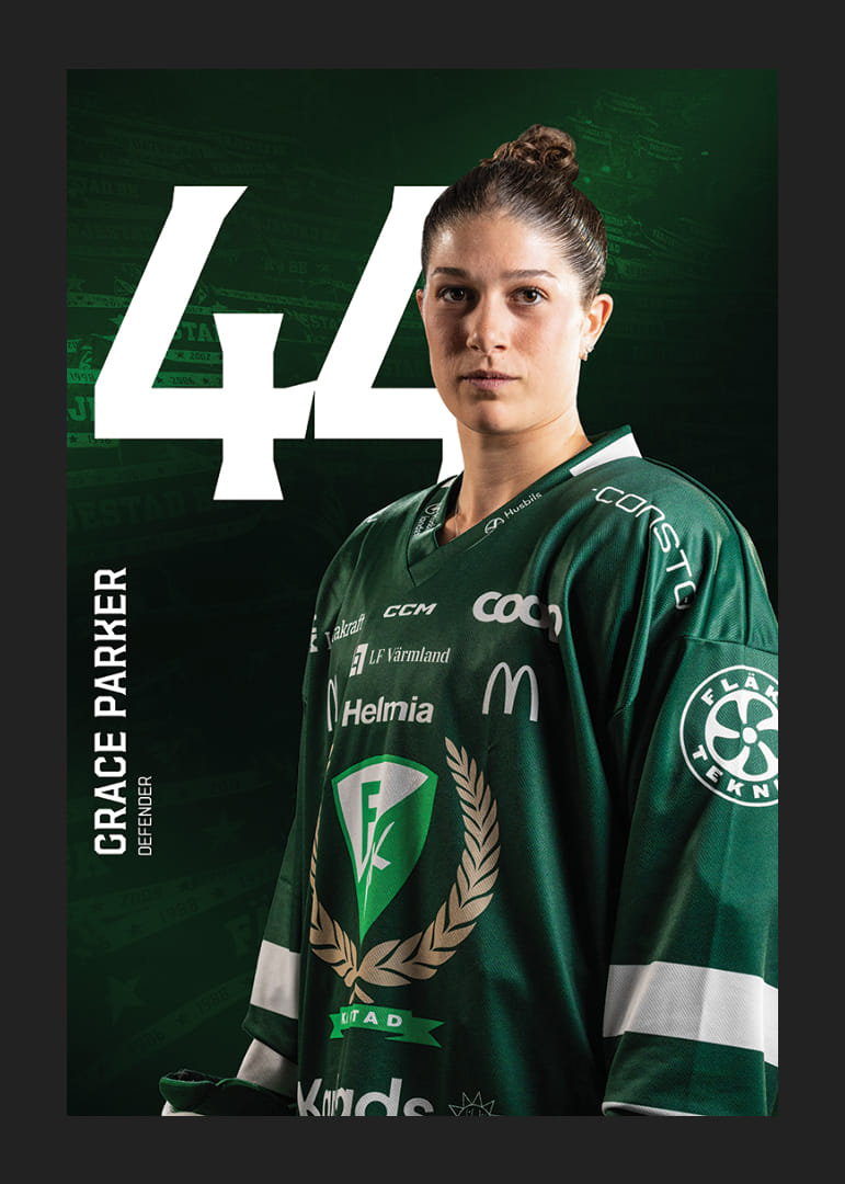 Grace Parker #44 Färjestad BK 2025/2026-12