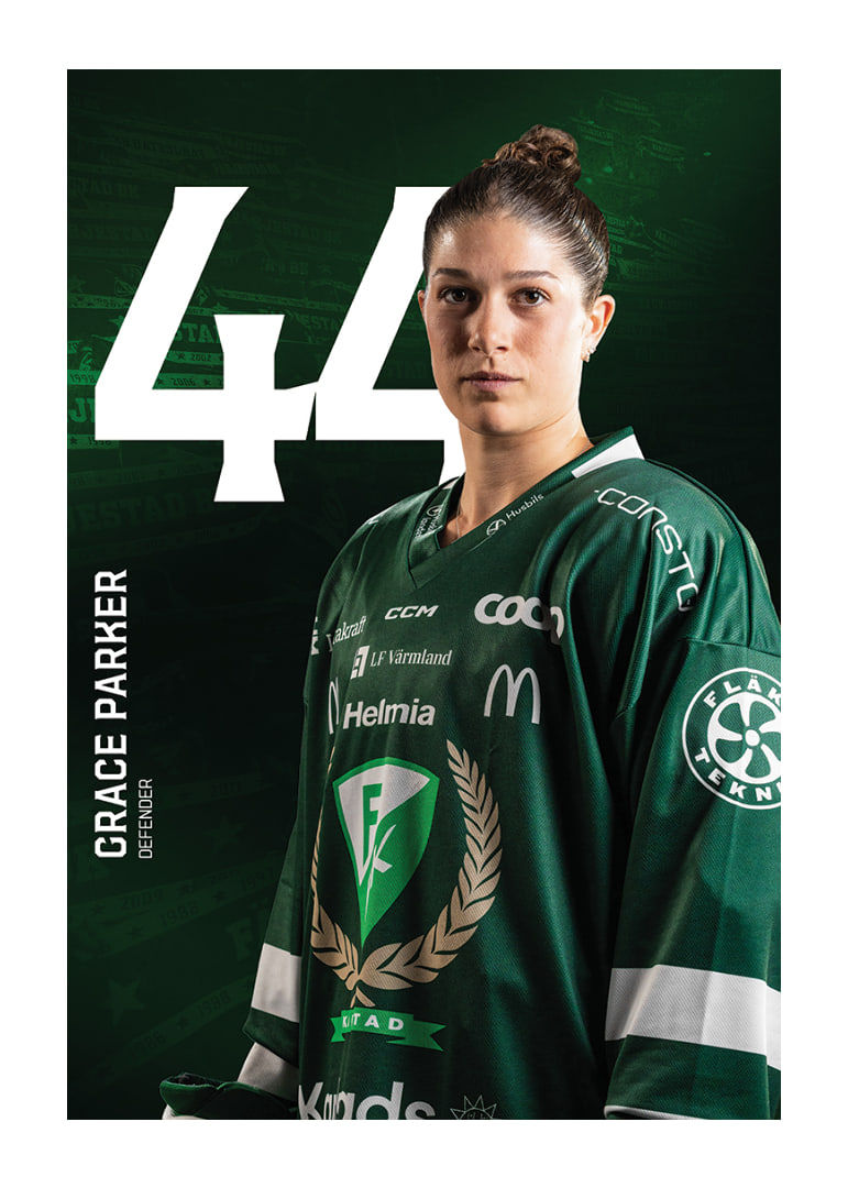 Grace Parker #44 Färjestad BK 2025/2026-12