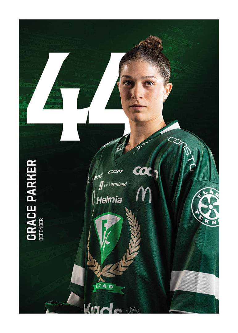 Grace Parker #44 Färjestad BK 2025/2026-12