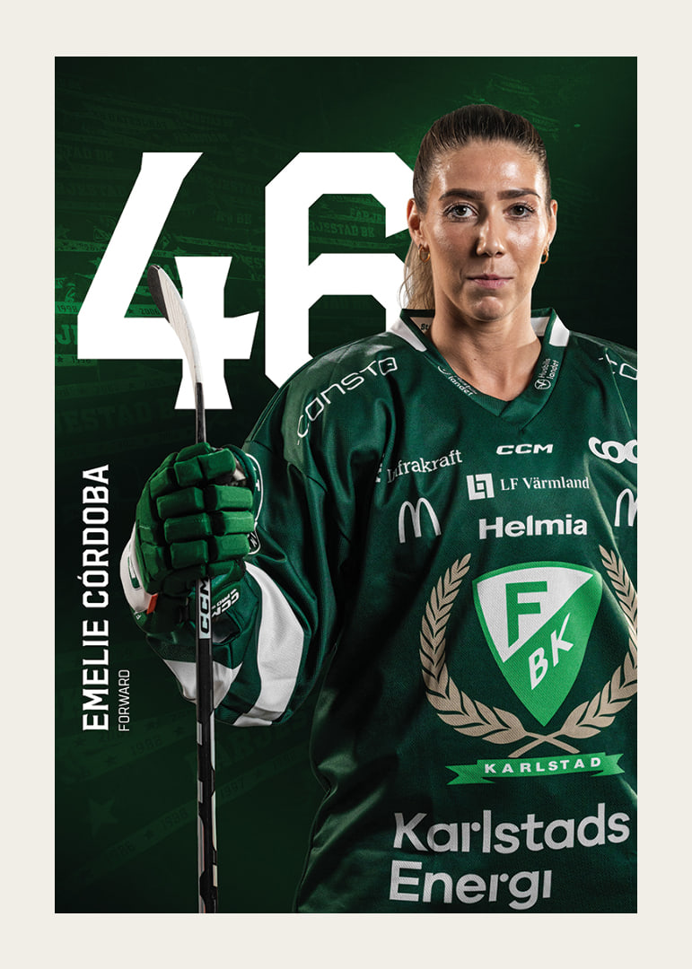 Emelie Cordoba #46 Färjestad BK 2025/2026-12