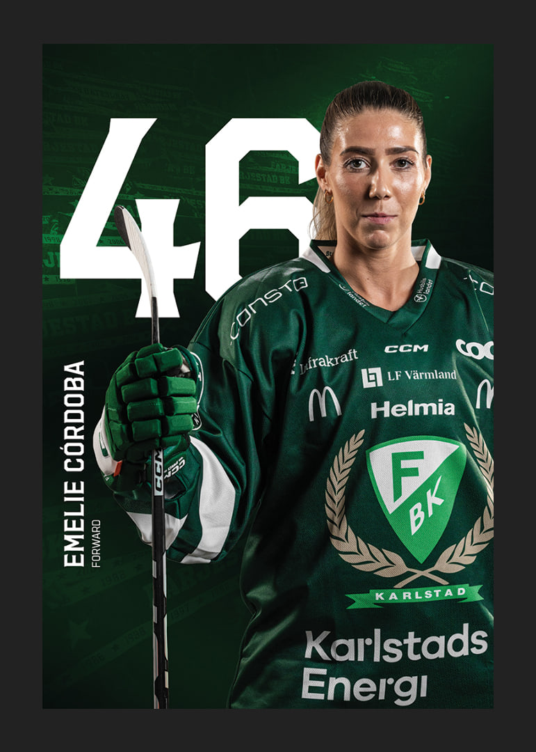 Emelie Cordoba #46 Färjestad BK 2025/2026-12