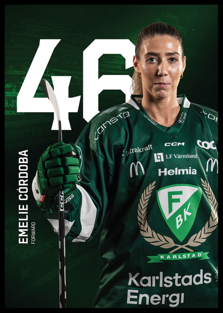 Emelie Cordoba #46 Färjestad BK 2025/2026-12