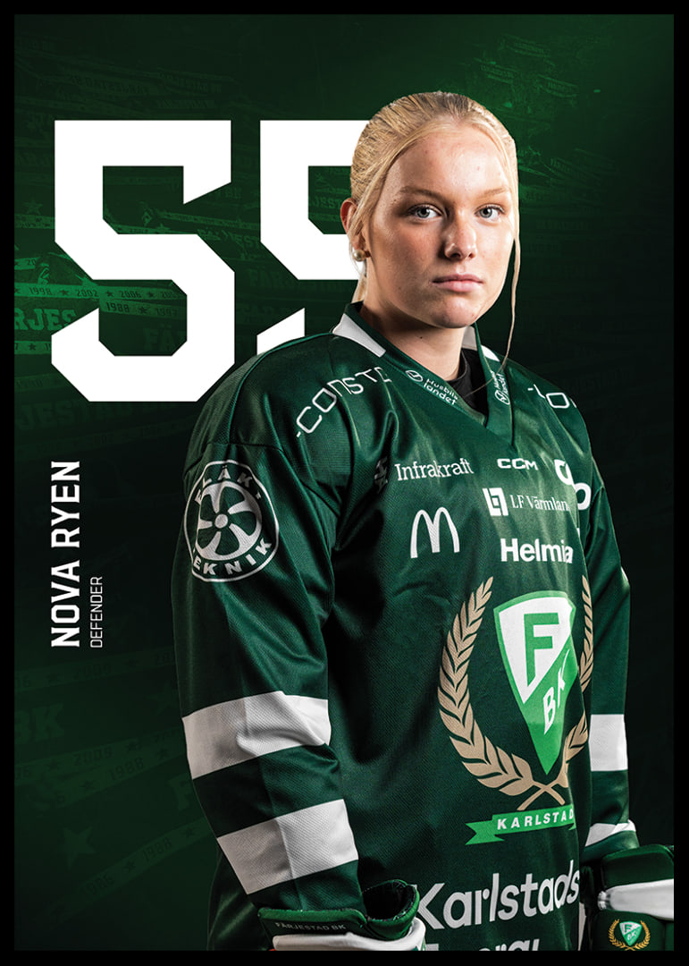 Nova Ryen #59 Färjestad BK 2025/2026-12