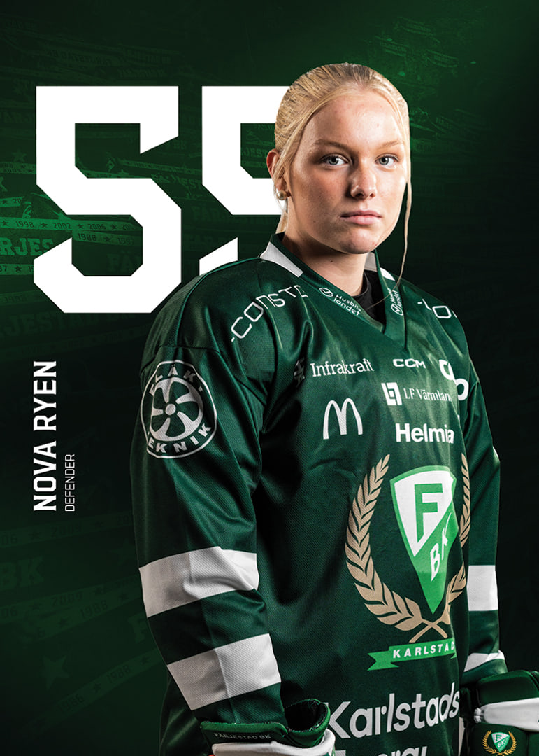 Nova Ryen #59 Färjestad BK 2025/2026-12