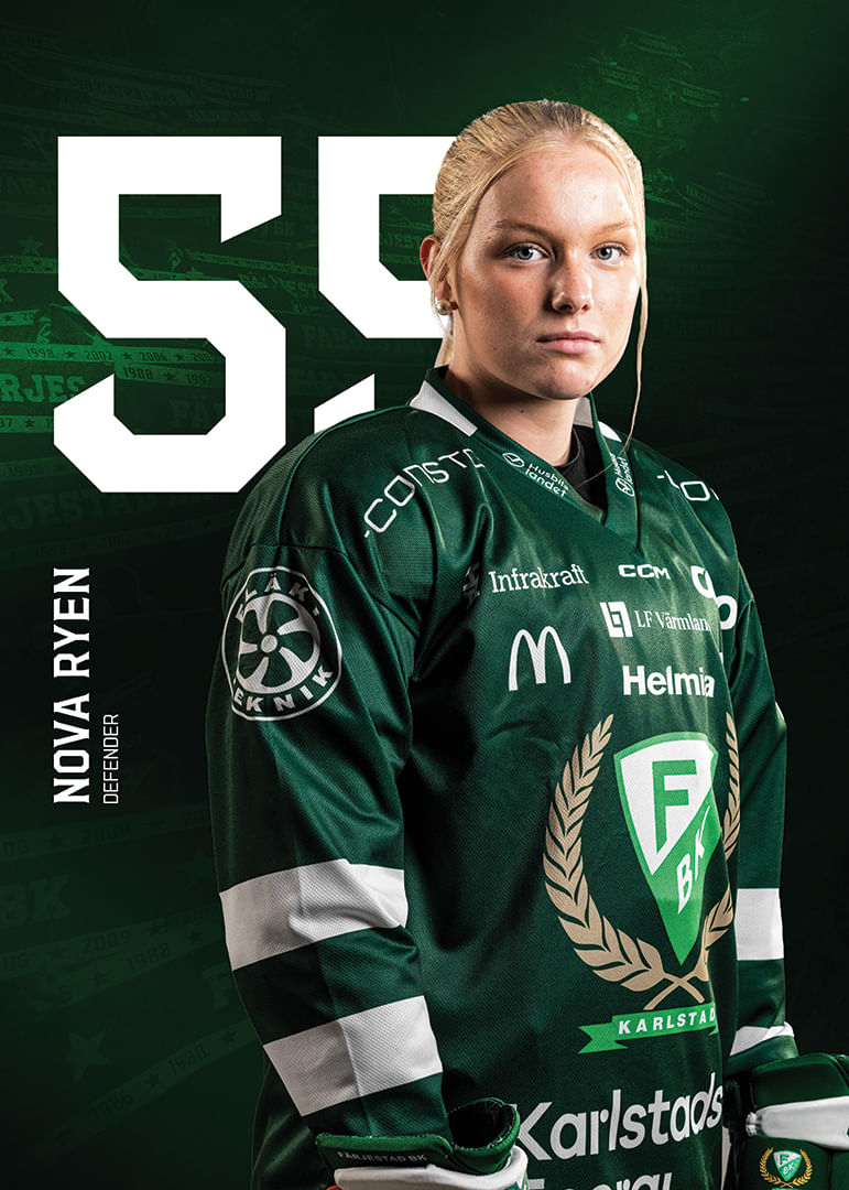 Nova Ryen #59 Färjestad BK 2025/2026-12