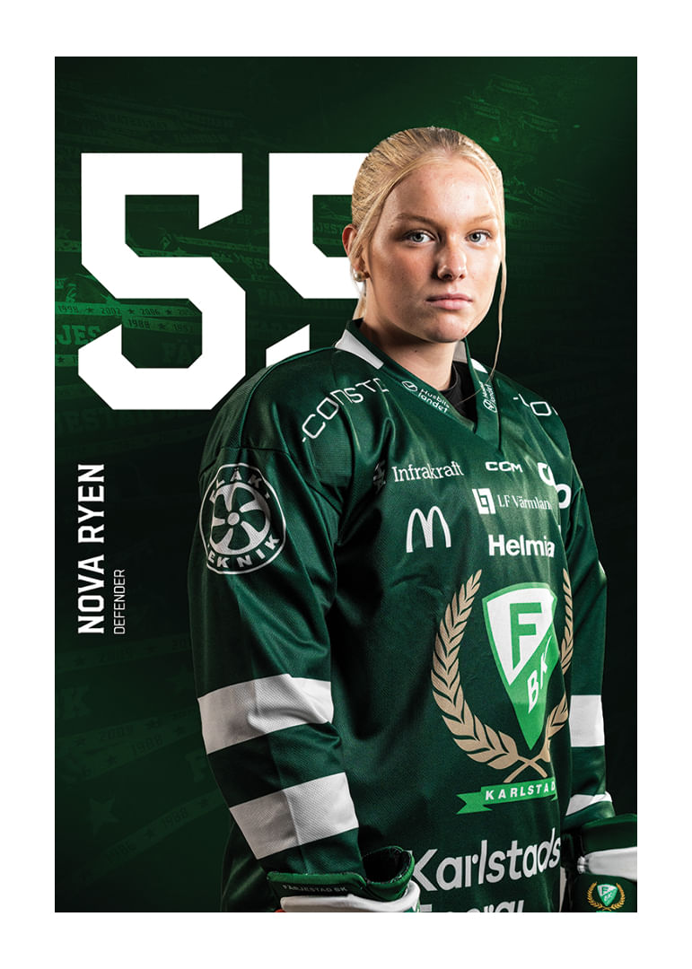 Nova Ryen #59 Färjestad BK 2025/2026-12