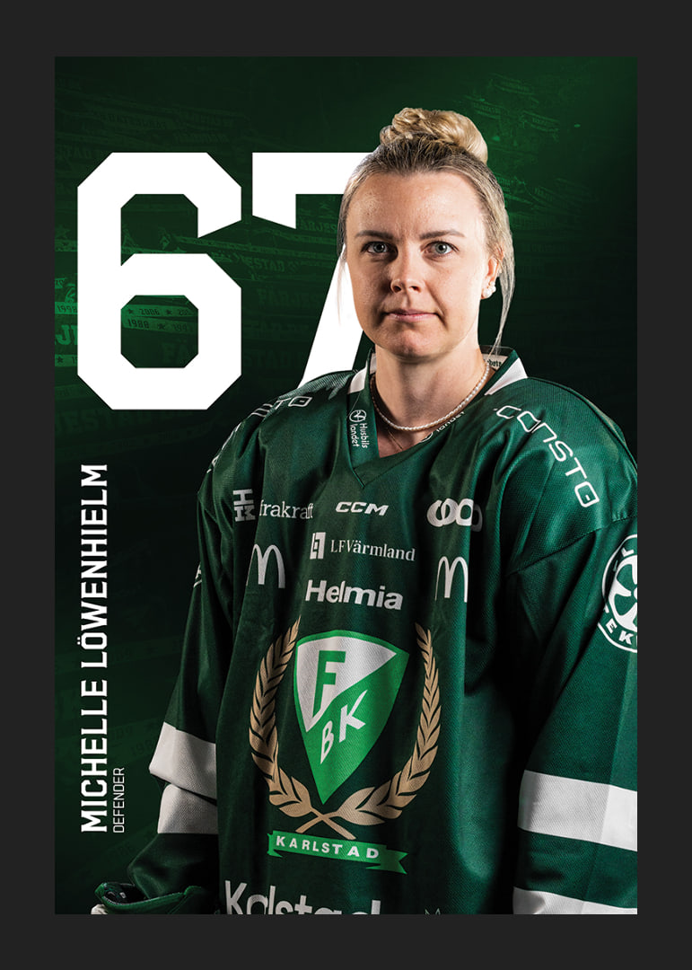 Michelle Löwenhielm #67 Färjestad BK 2025/2026-12
