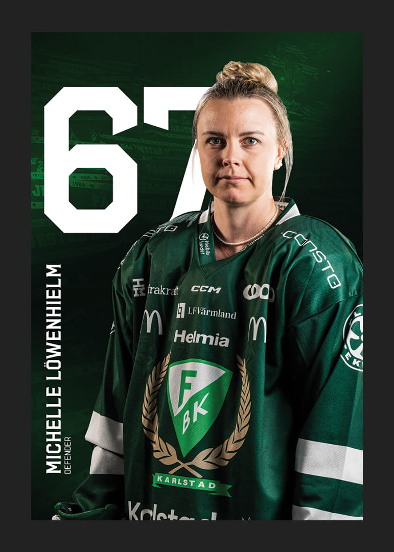 Michelle Löwenhielm #67 Färjestad BK 2025/2026-12