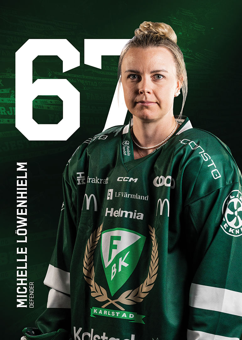 Michelle Löwenhielm #67 Färjestad BK 2025/2026-12