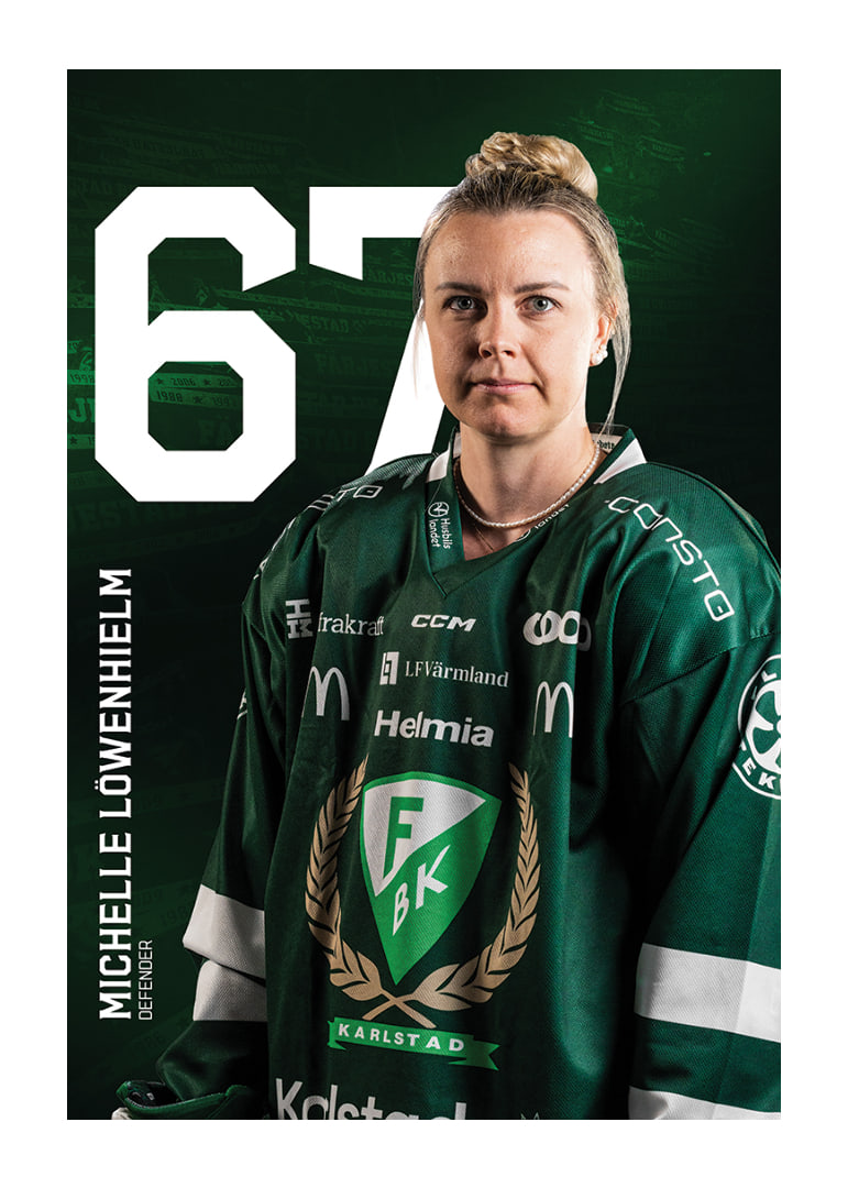 Michelle Löwenhielm #67 Färjestad BK 2025/2026-12