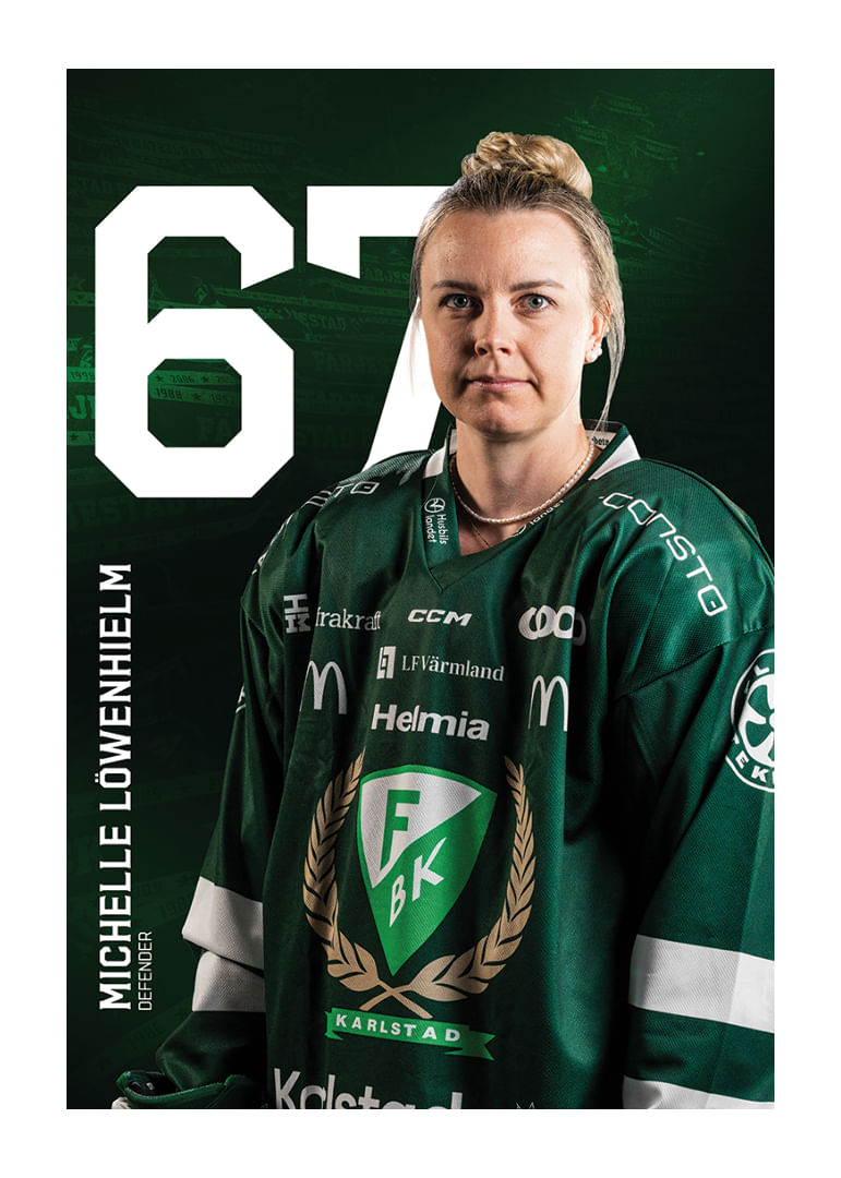 Michelle Löwenhielm #67 Färjestad BK 2025/2026-12