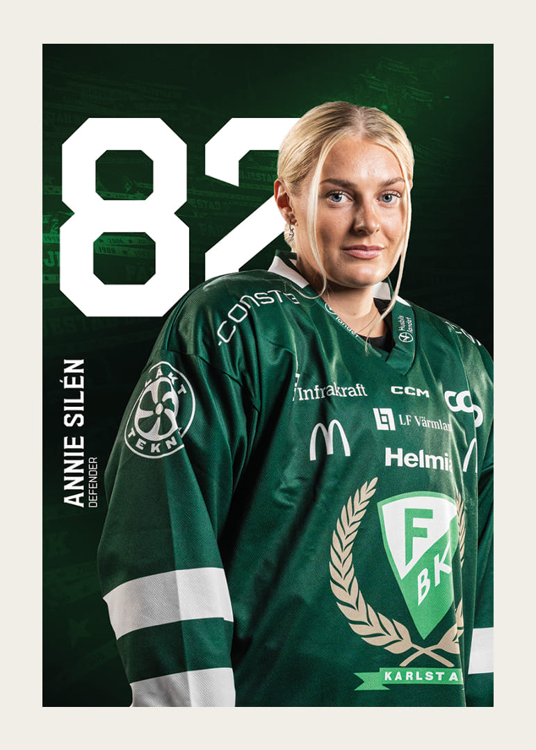 Annie Silén #82 Färjestad BK 2025/2026-12