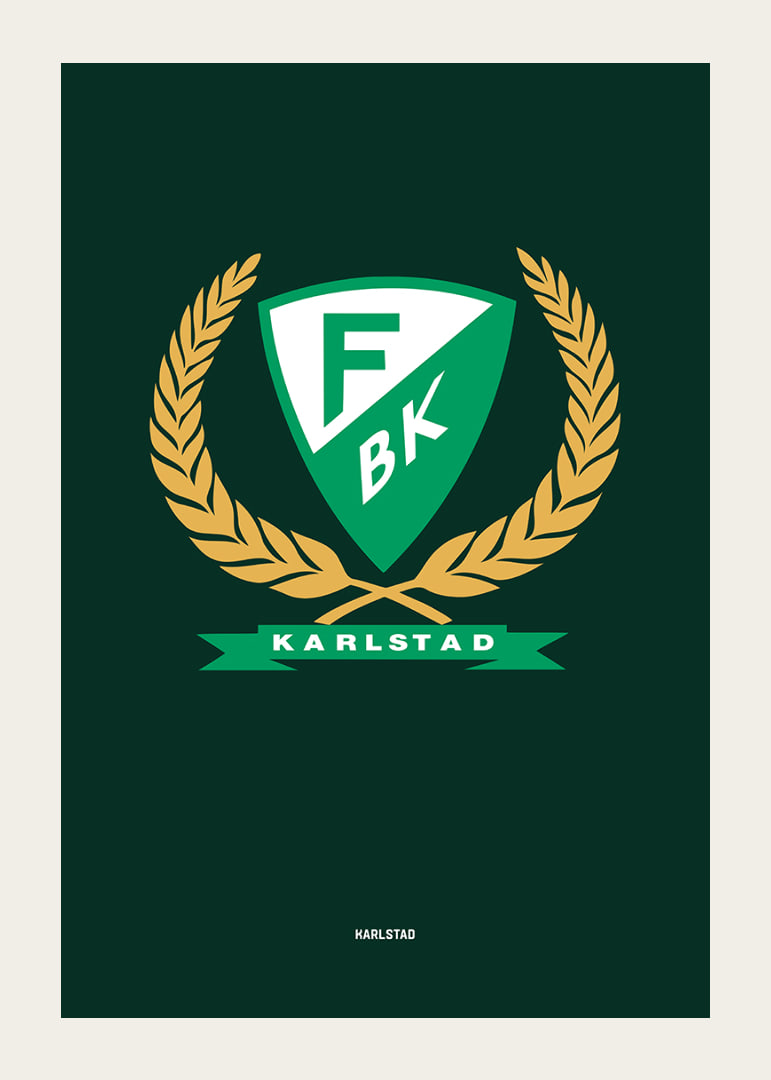 Logo Färjestad BK Grön-12