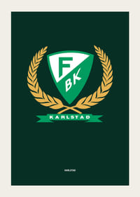 Logo Färjestad BK Grön-3