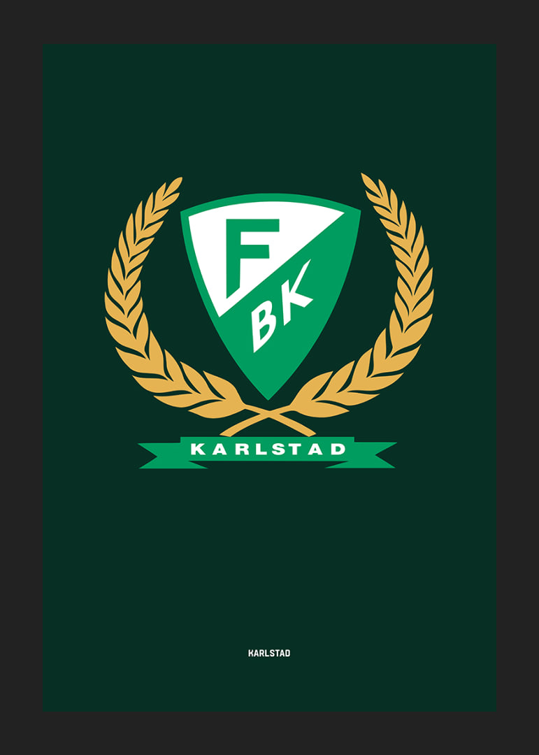 Logo Färjestad BK Grön-12
