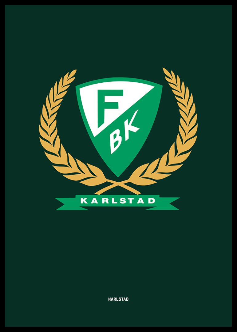 Logo Färjestad BK Grön-12