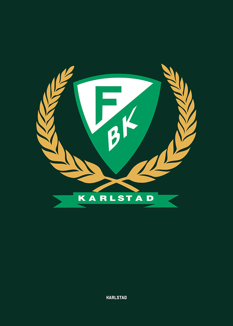 Logo Färjestad BK Grön-12